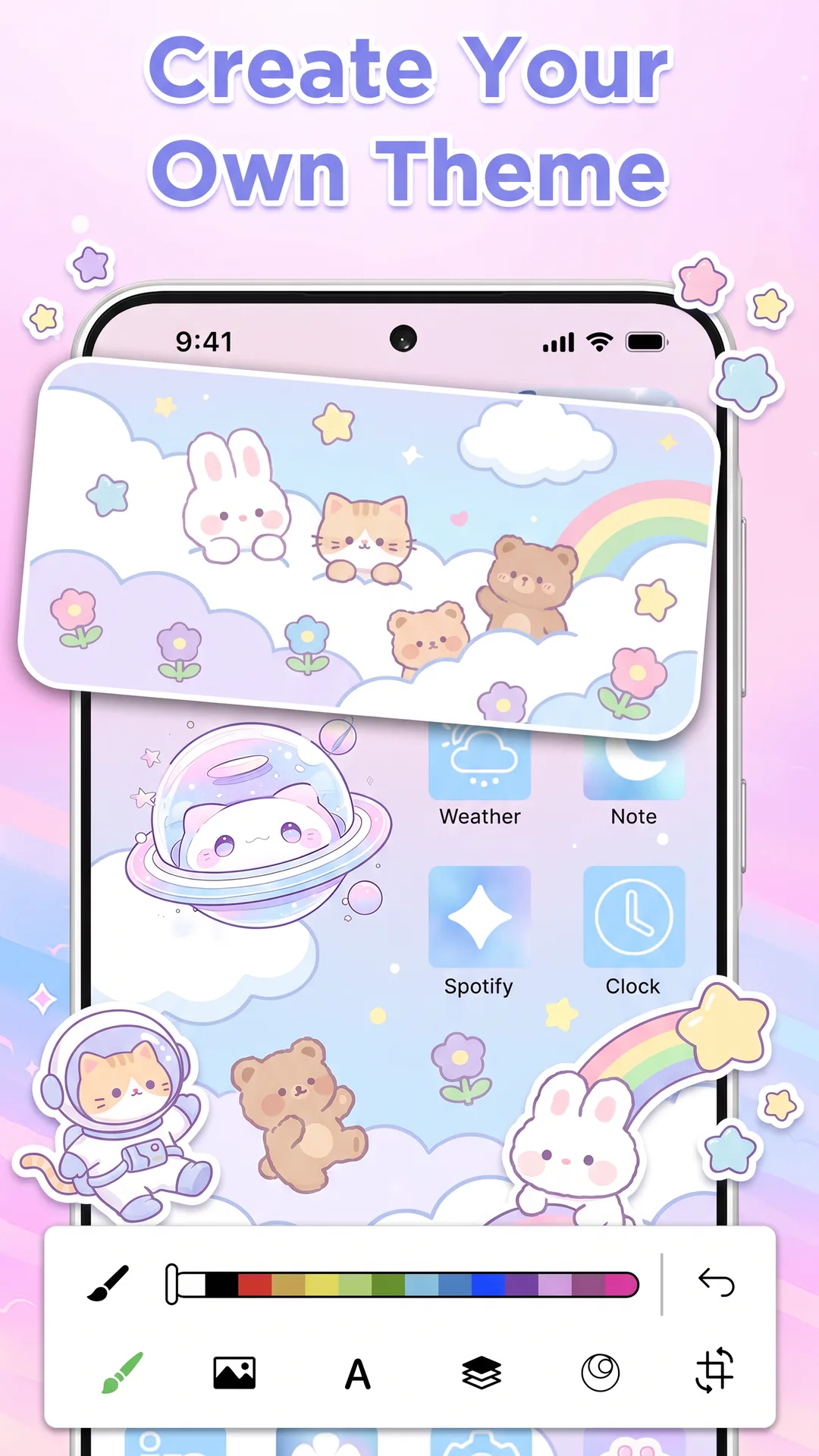 Widgetly screen